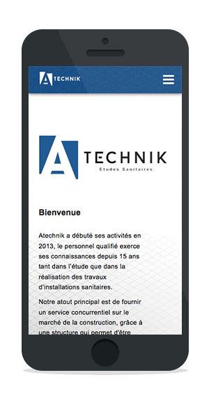 atechnik - Création de site internet Suisse en Responsive web design optimisé pour l'affichage mobile en Romandie
